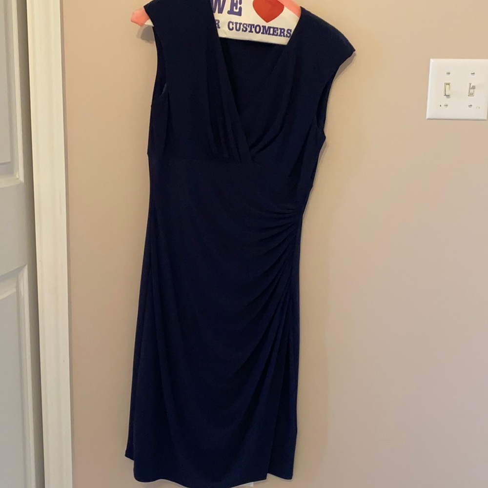Ralph Lauren navy blue dress